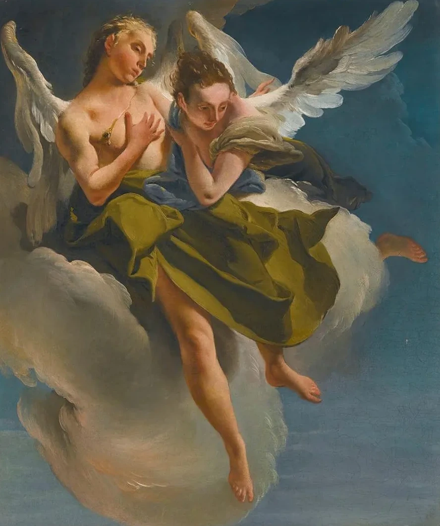 Two Angels In Flight