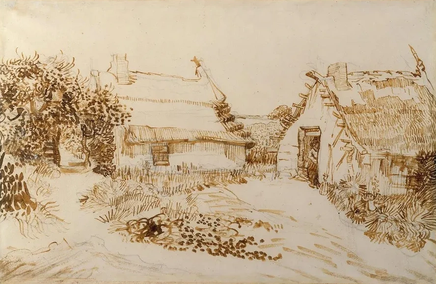 Two Cottages at Saintes - Maries - de - la - Mer