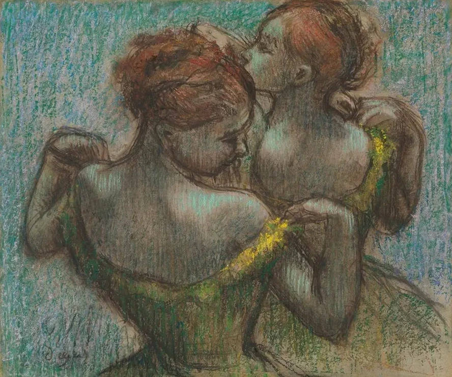 Two Dancers, Half - length