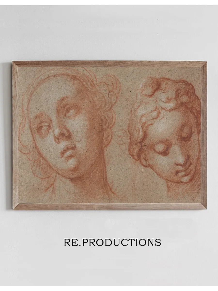 Two Female Heads