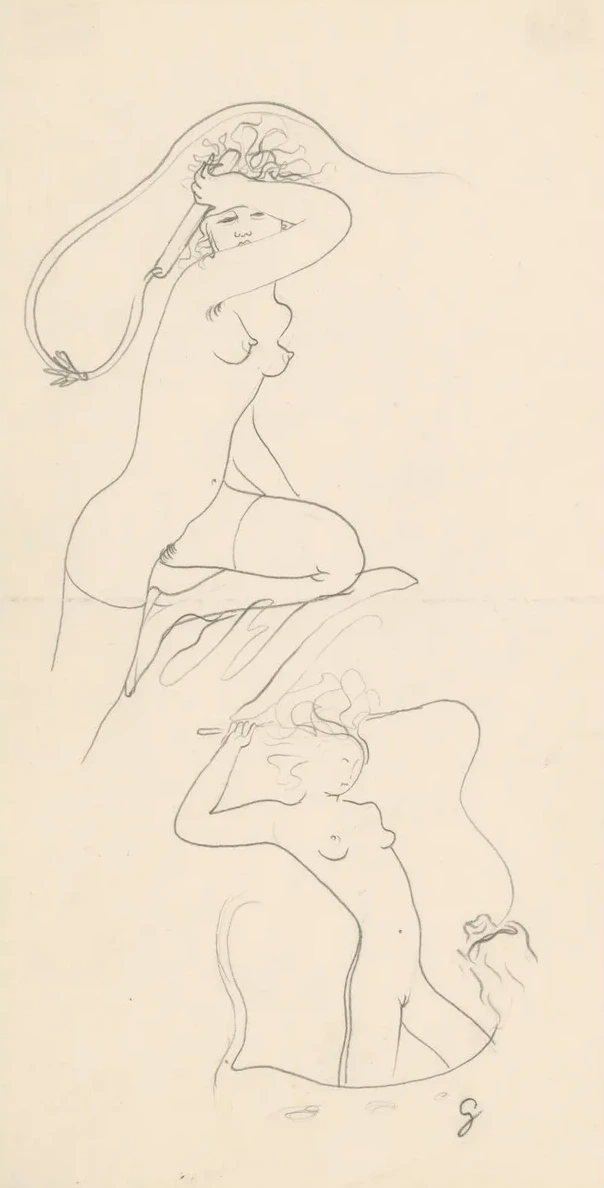 Two Female Nudes