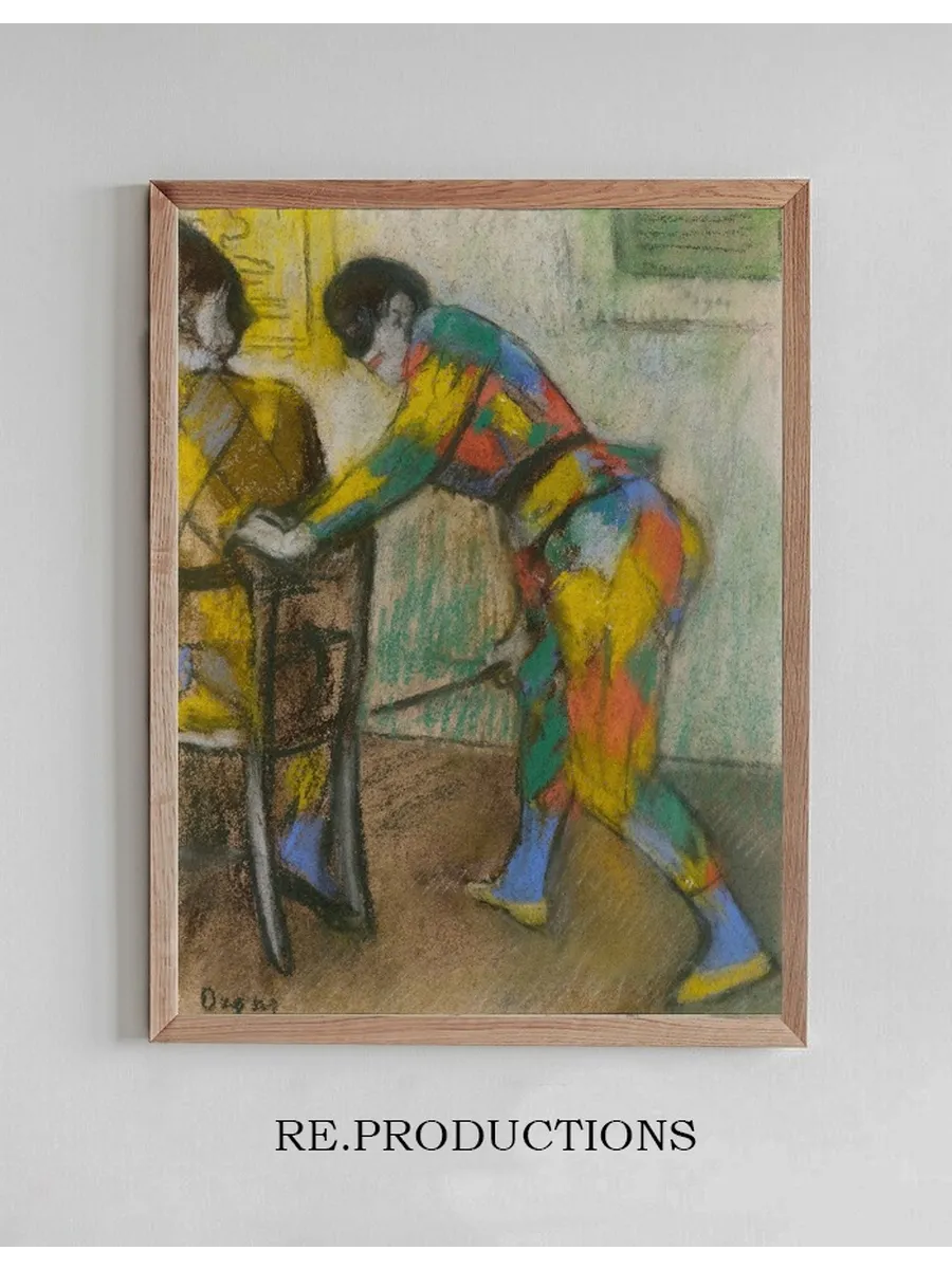 Two Harlequins