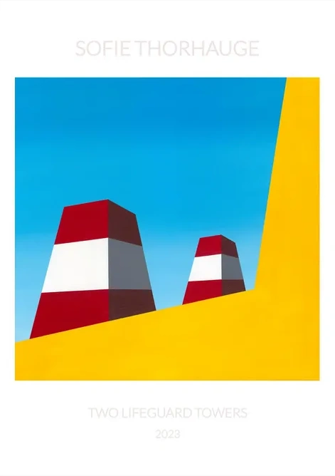 Two Lifeguard Towers