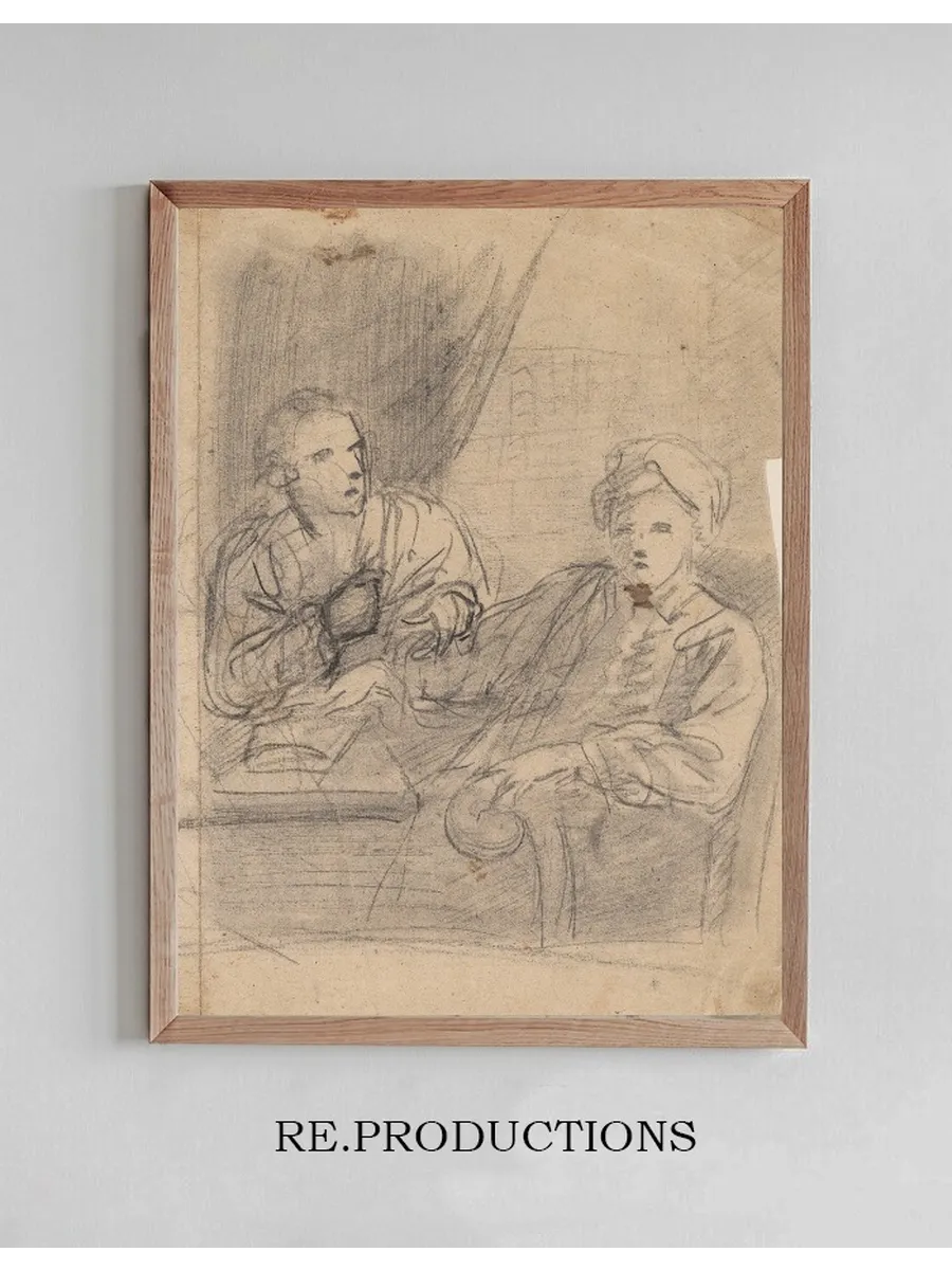 Two Men Seated
