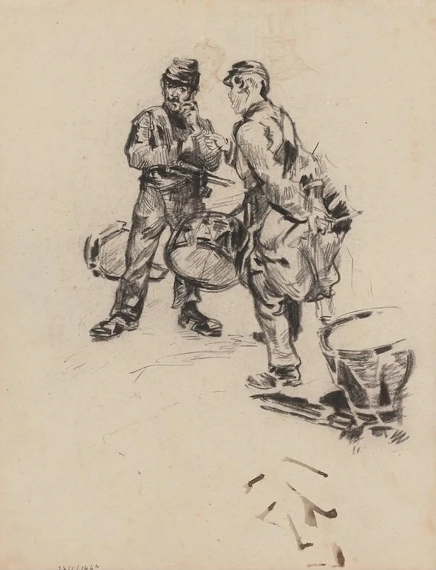Two Militairy Men