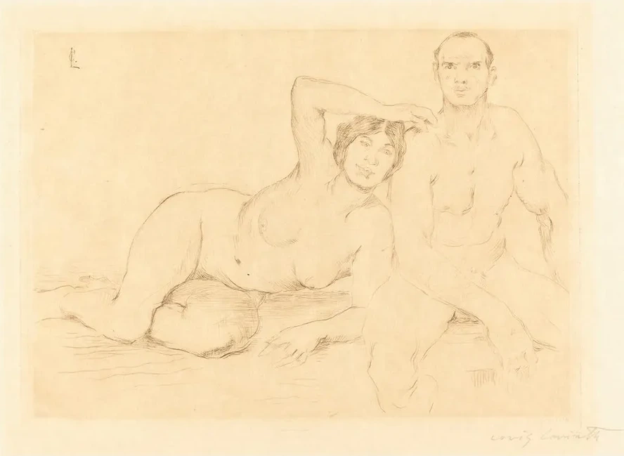 Two Nudes (Zwei Menschen)
