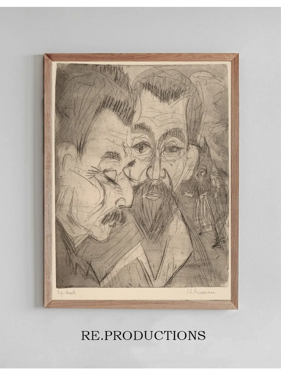 Two Peasant Heads