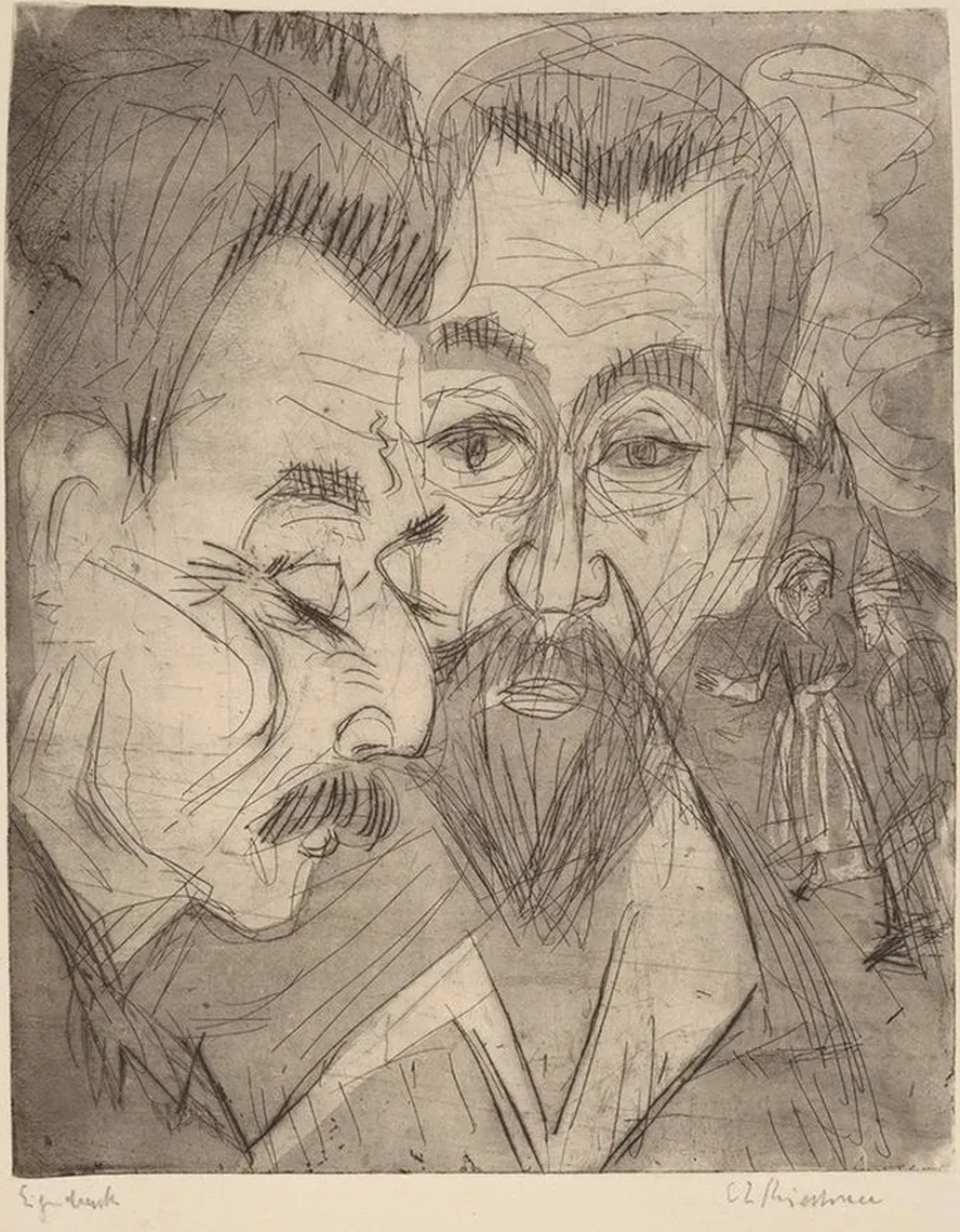 Two Peasant Heads
