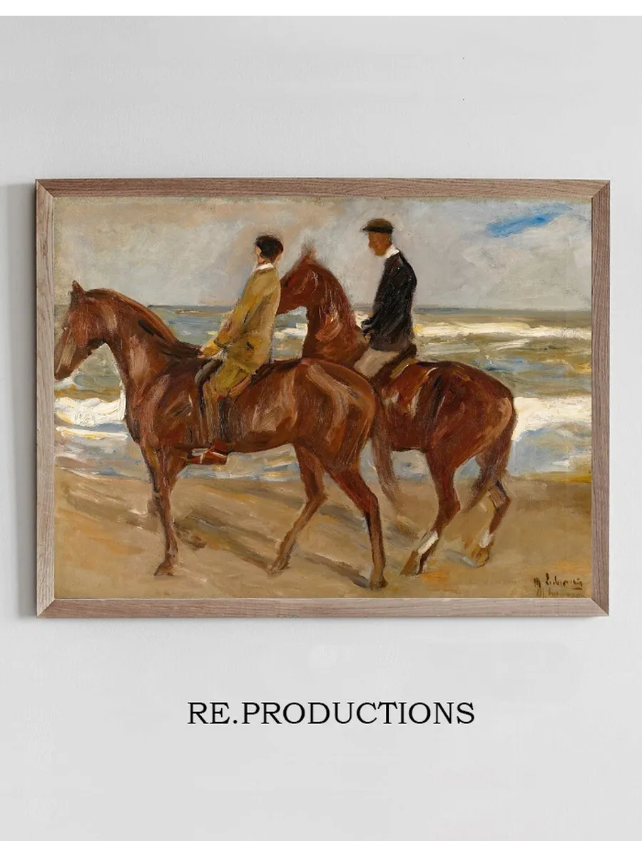 Two Riders On The Beach