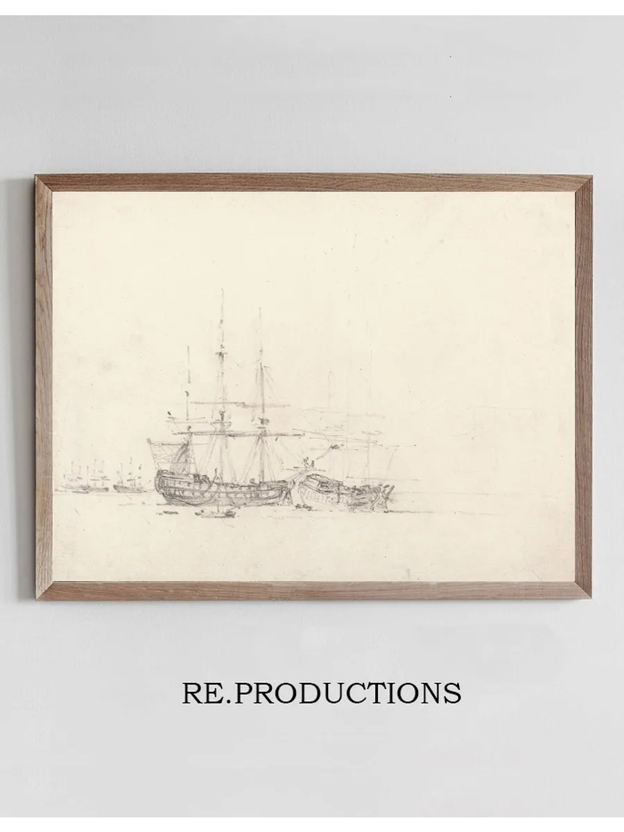 Two Ships at Anchor