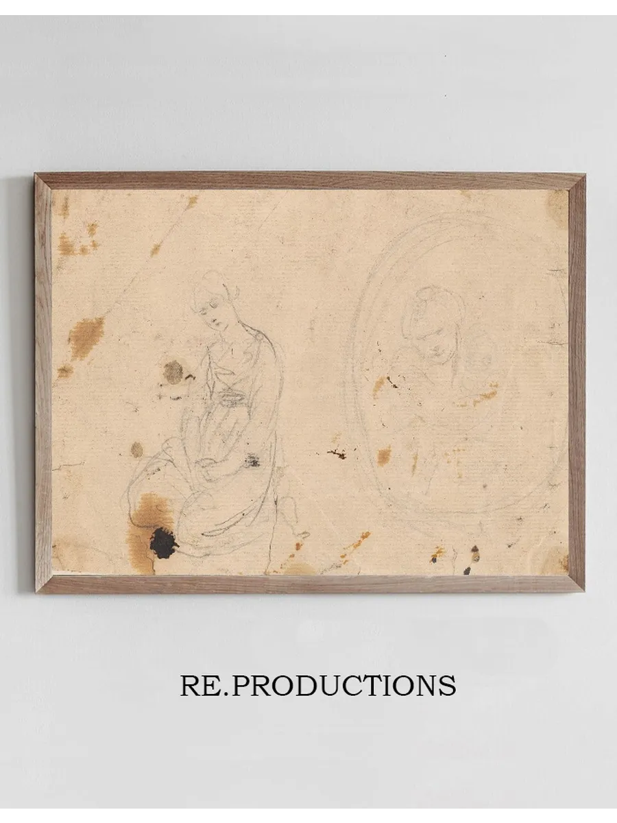 Two Sketches of Woman