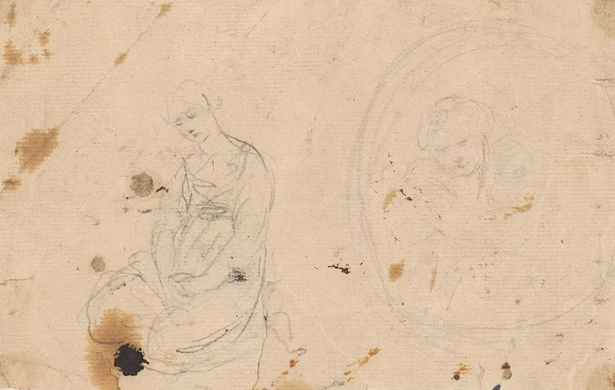 Two Sketches of Woman
