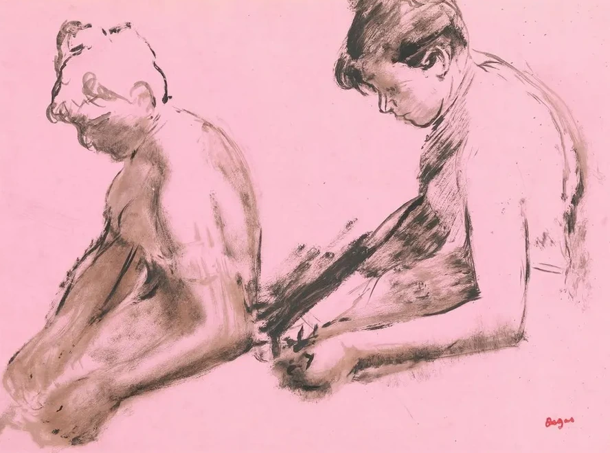 Two Studies of Dancers