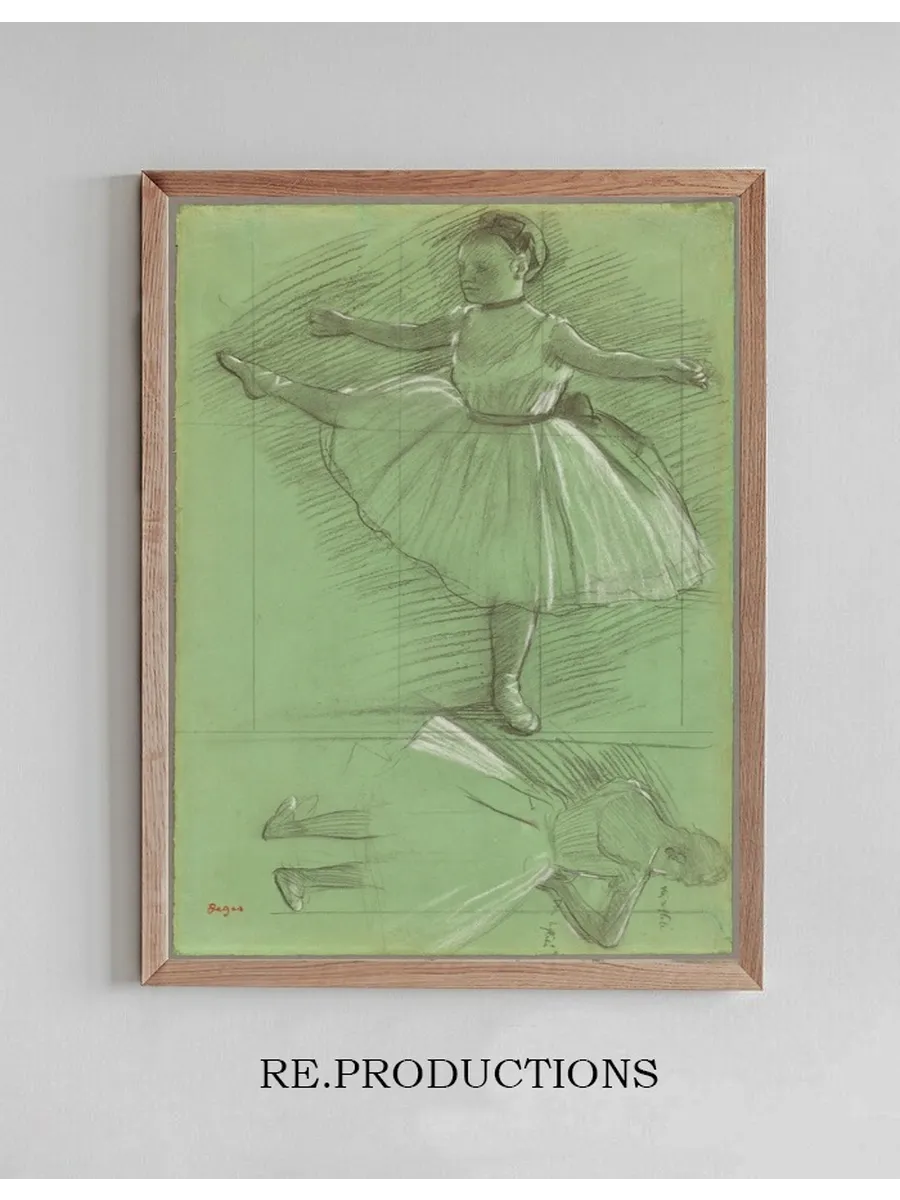 Two Studies of Dancers