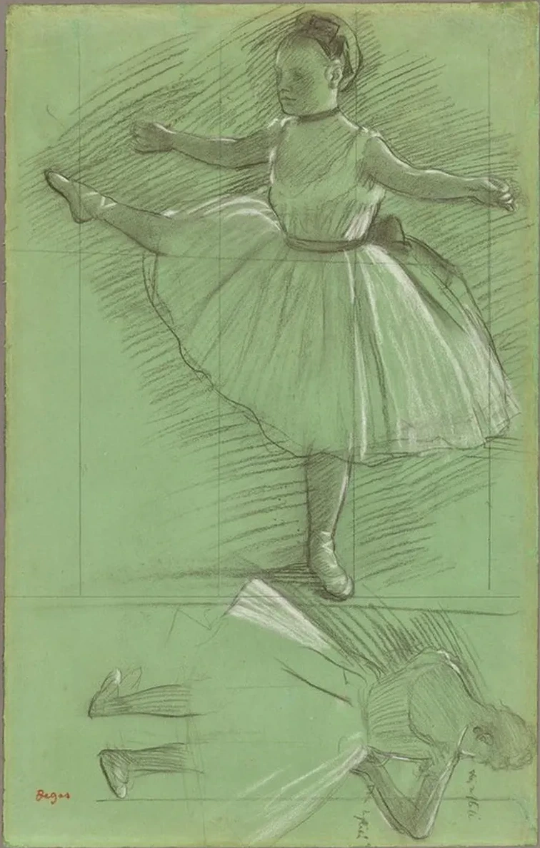 Two Studies of Dancers