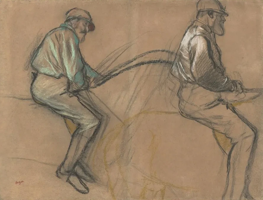 Two Studies of a Jockey