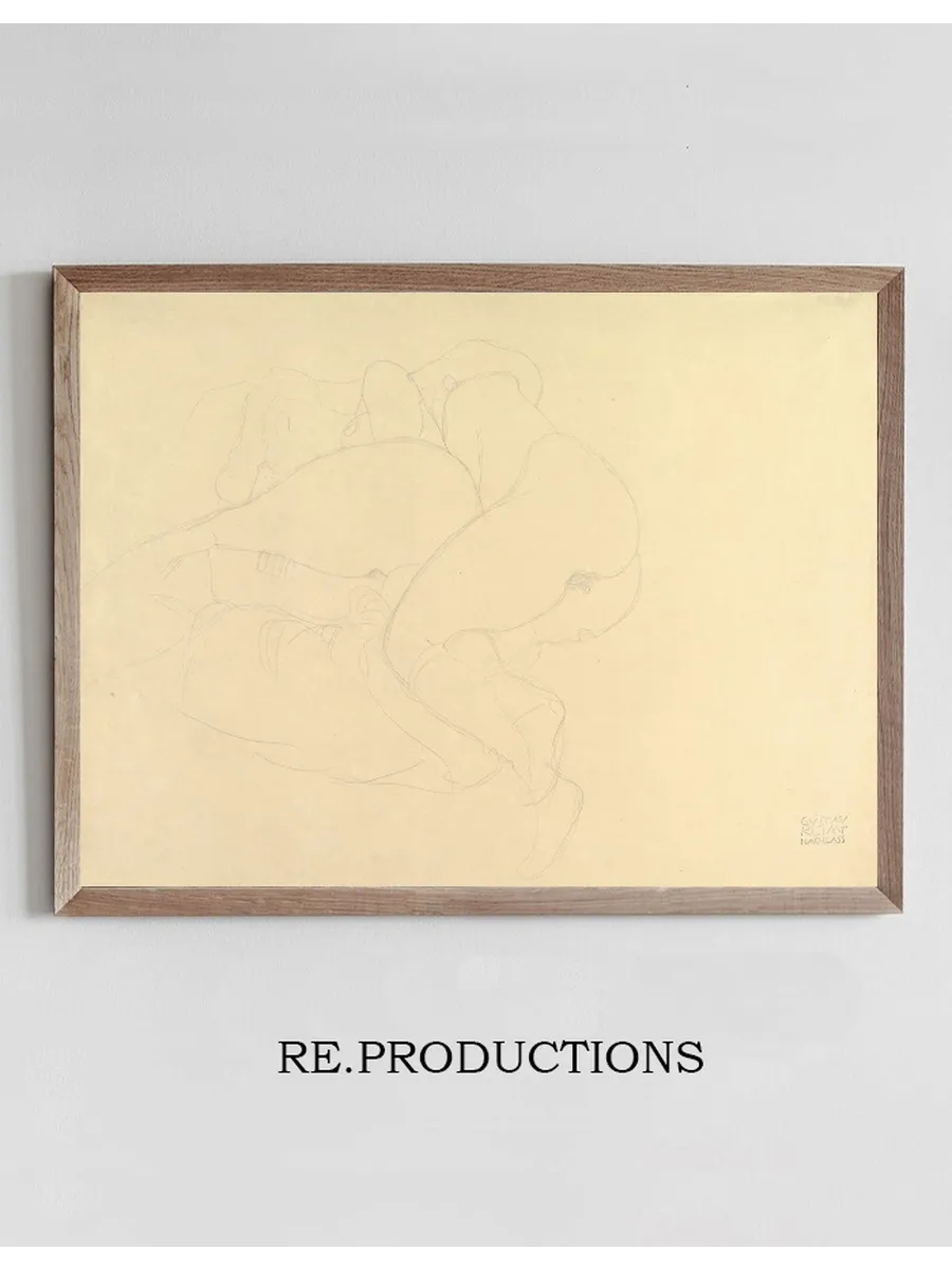 Two Women Friends Reclining