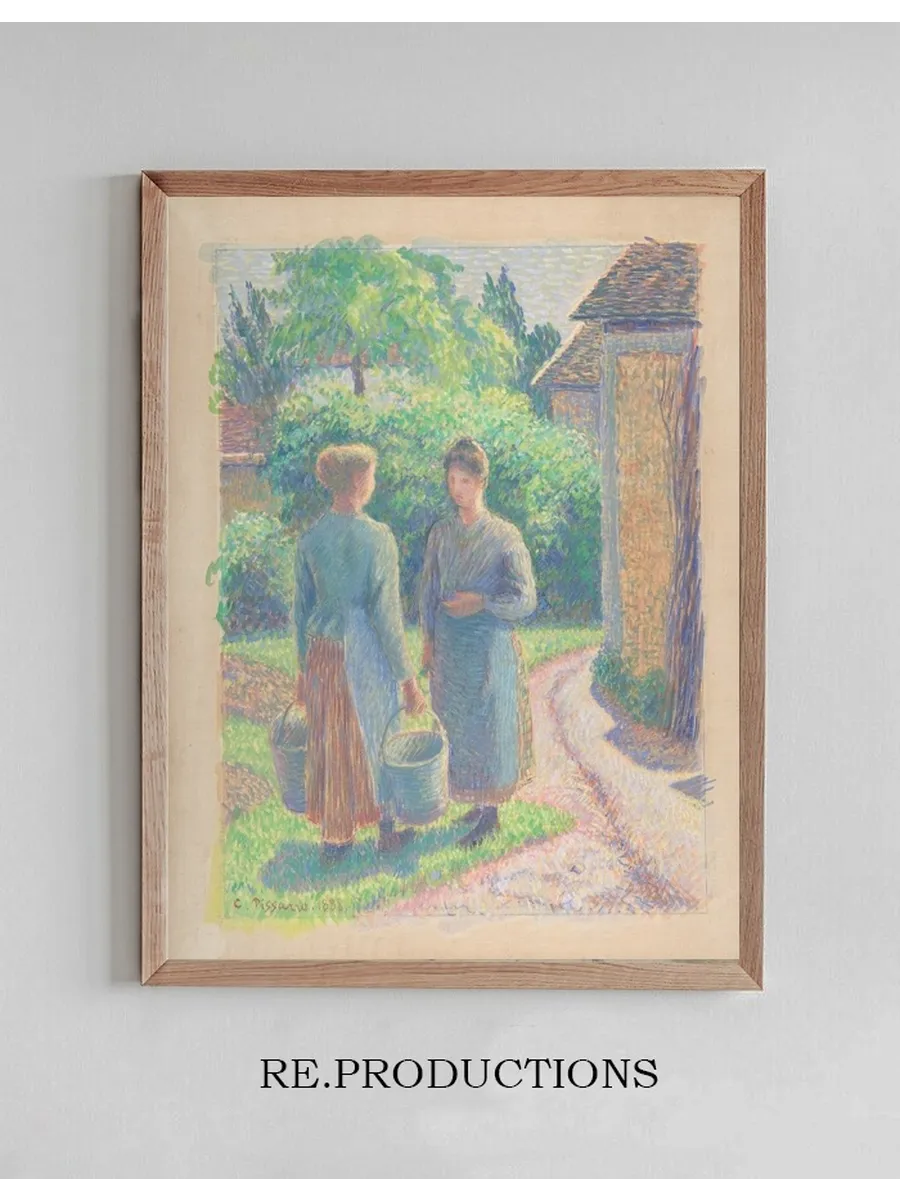 Two Women in a Garden