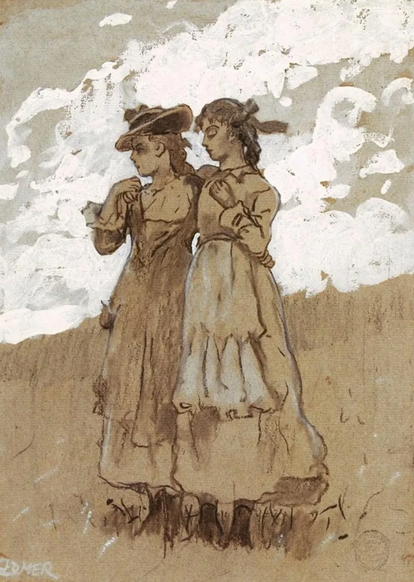 Two Young Girls
