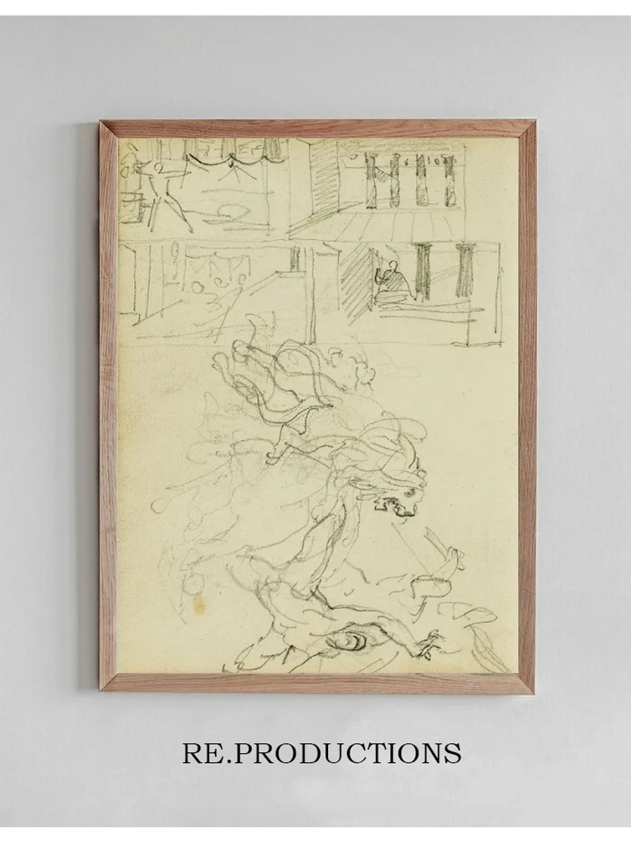 Two Compositional Studies of a Lion Hunt