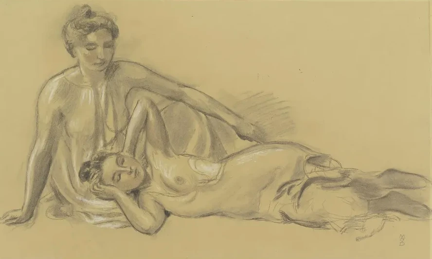 Two Female Nudes