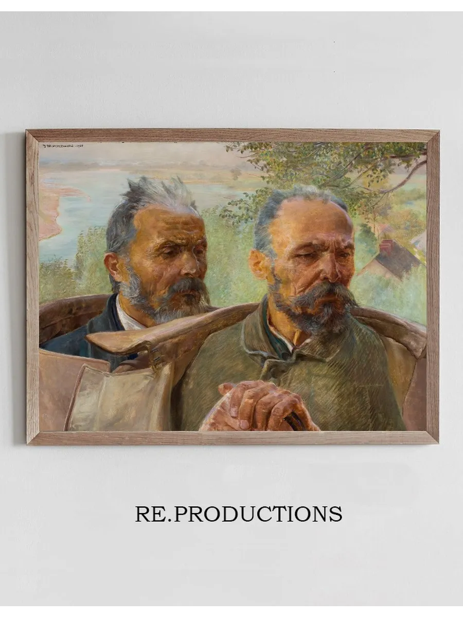 Two Heads of Old Men