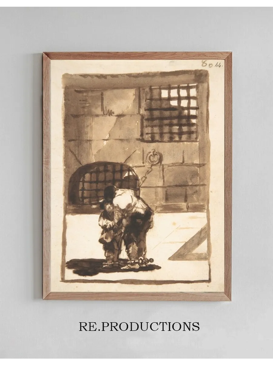 Two Prisoners in Irons