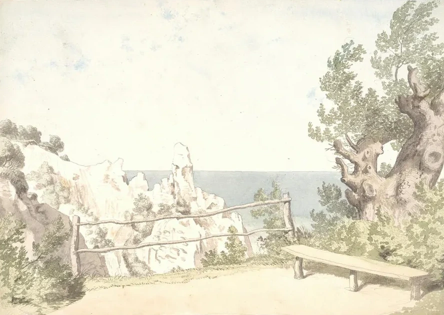 Udsigt Fra M Ns Klint Ved Sommerspiret