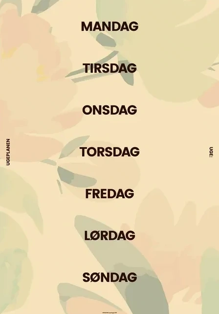 Ugeplanen