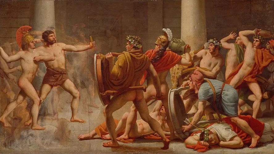 Ulysses Revenge on Penelope's Suitors
