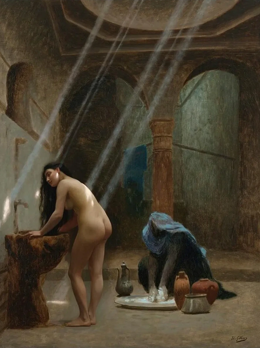 Un Bain Maure, Bauche
