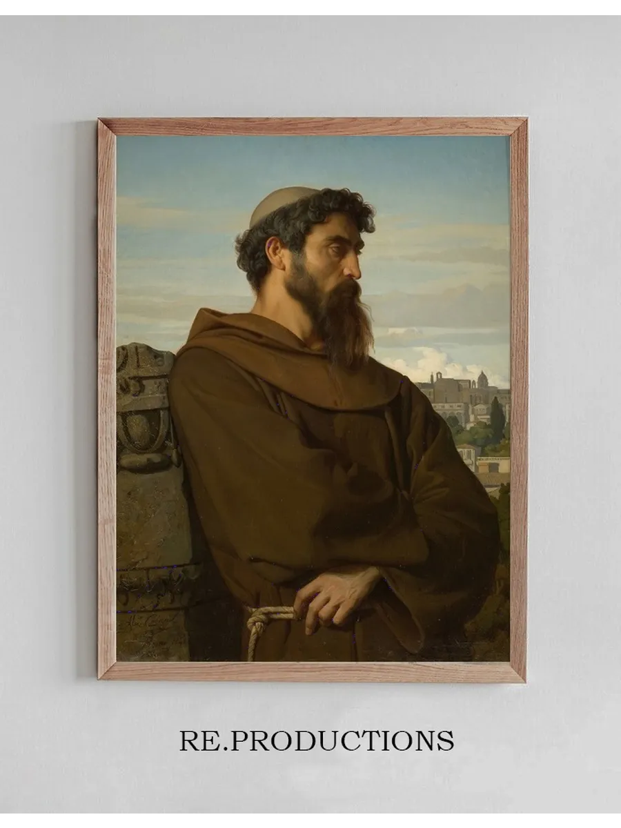 Un Penseur, Jeune Moine Romain