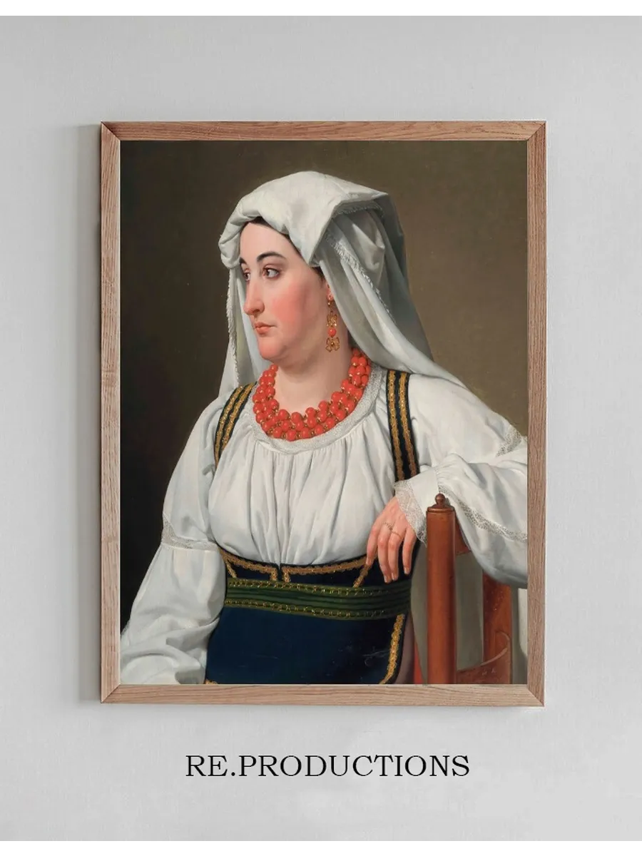 Una Ciociara, Portrait of a Roman Country Girl