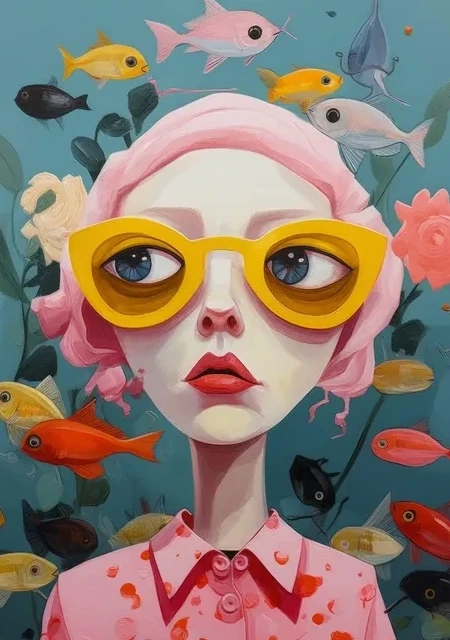 Under Water Lady
