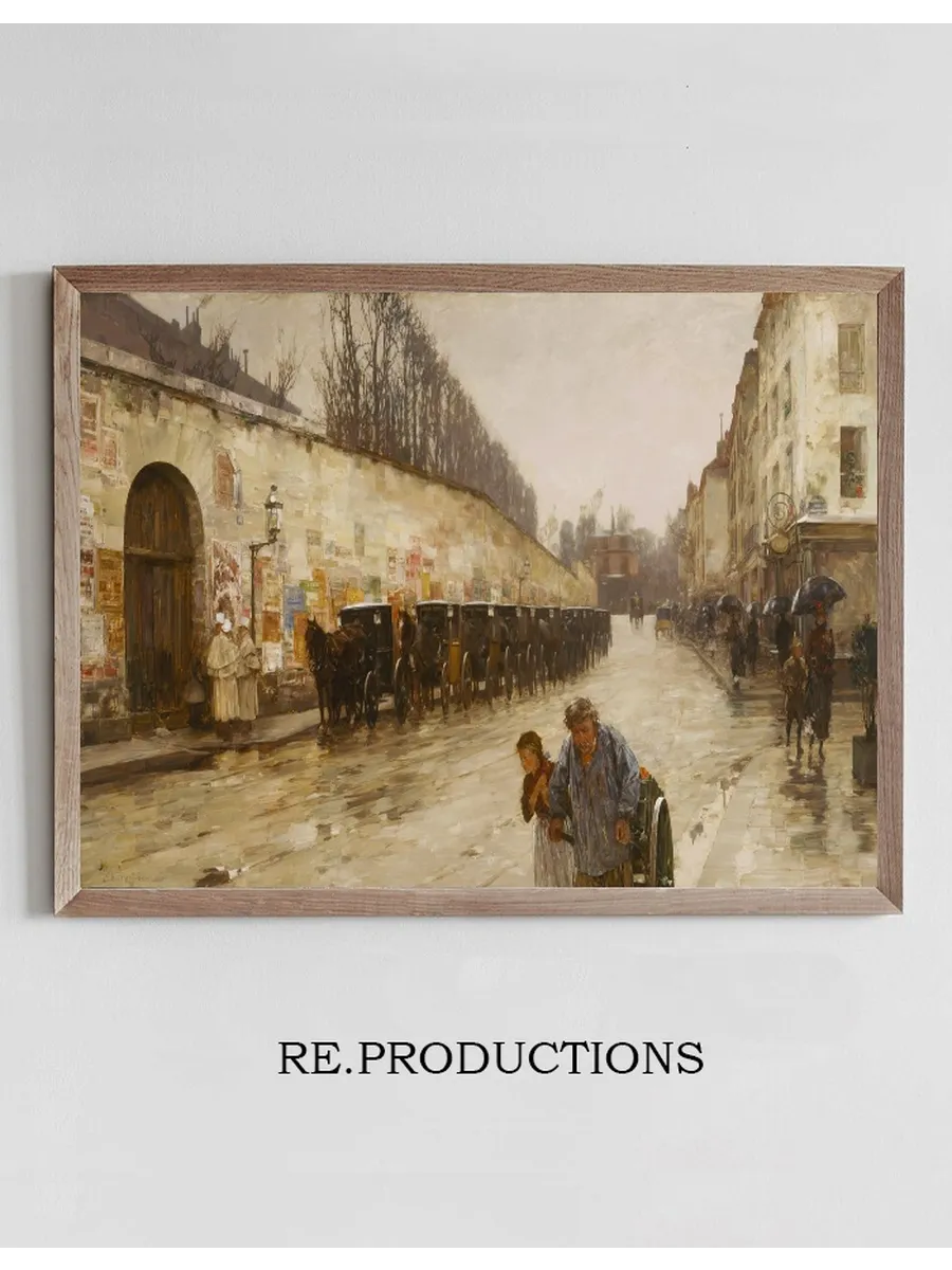 Une Averse rue Bonaparte