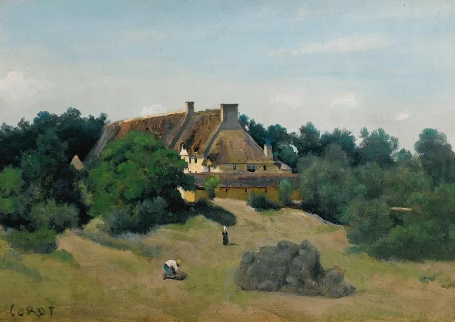Une Ferme Saint - Martin - Du - Bon - Fosse,Pr's DeSaint - L