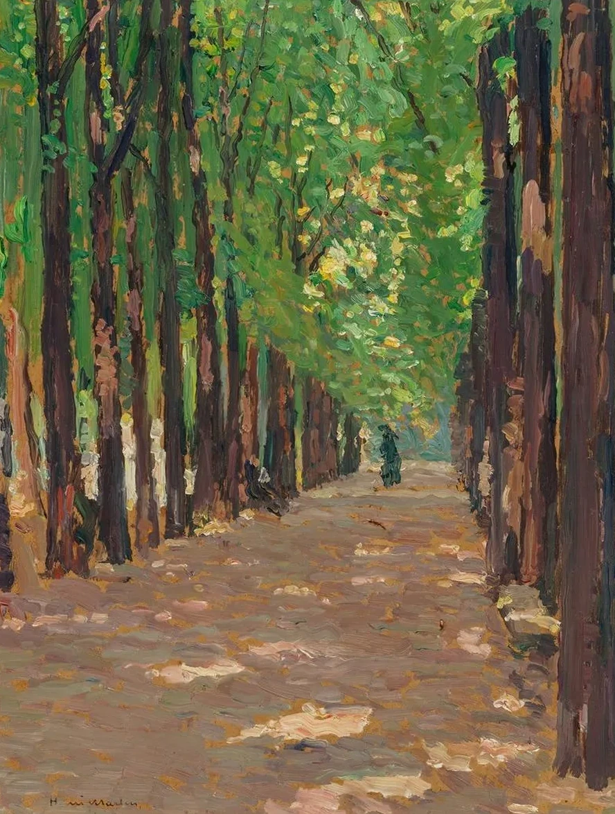 Une All E Dans le Parc du Ch Teau de Versailles