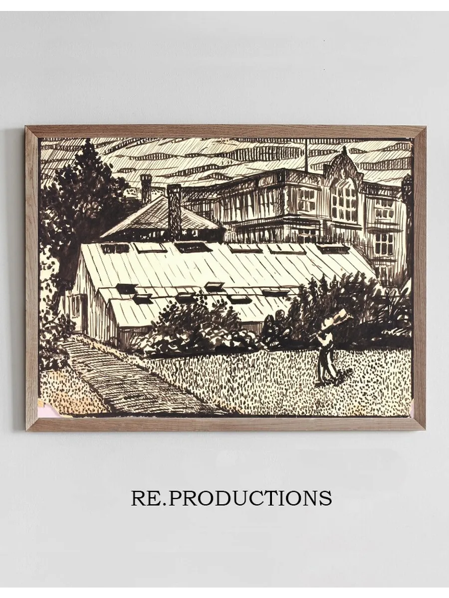Untitled (figure and Buildings)