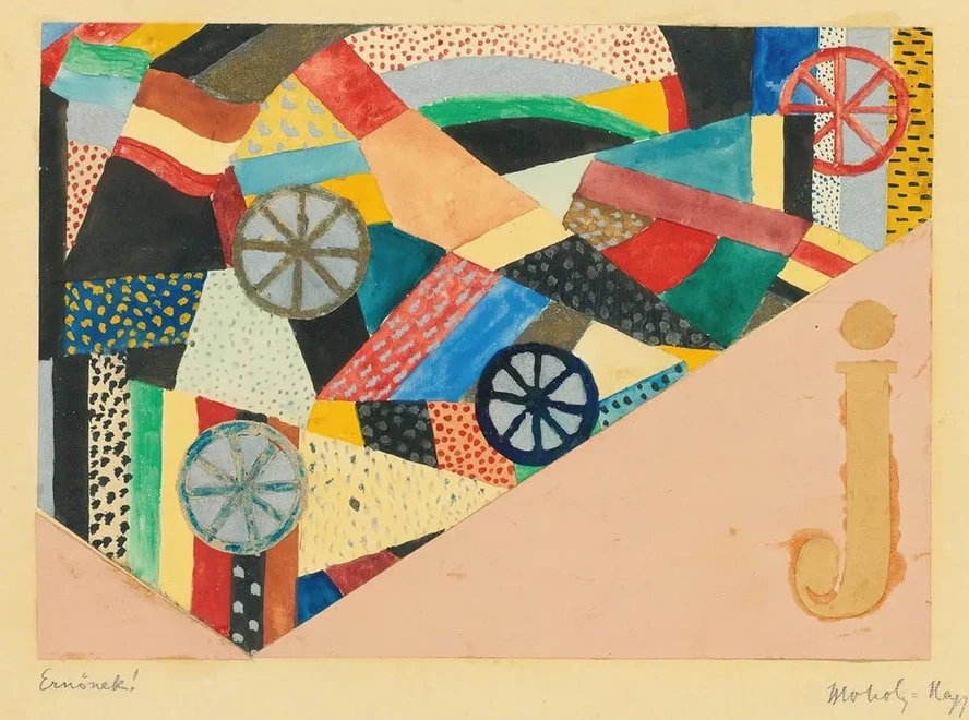 Untitled (J Under Fields For Ernst Kallai))