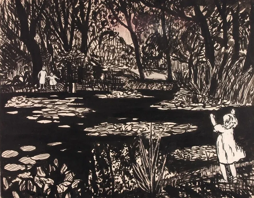 Untitled (Lily Pond)