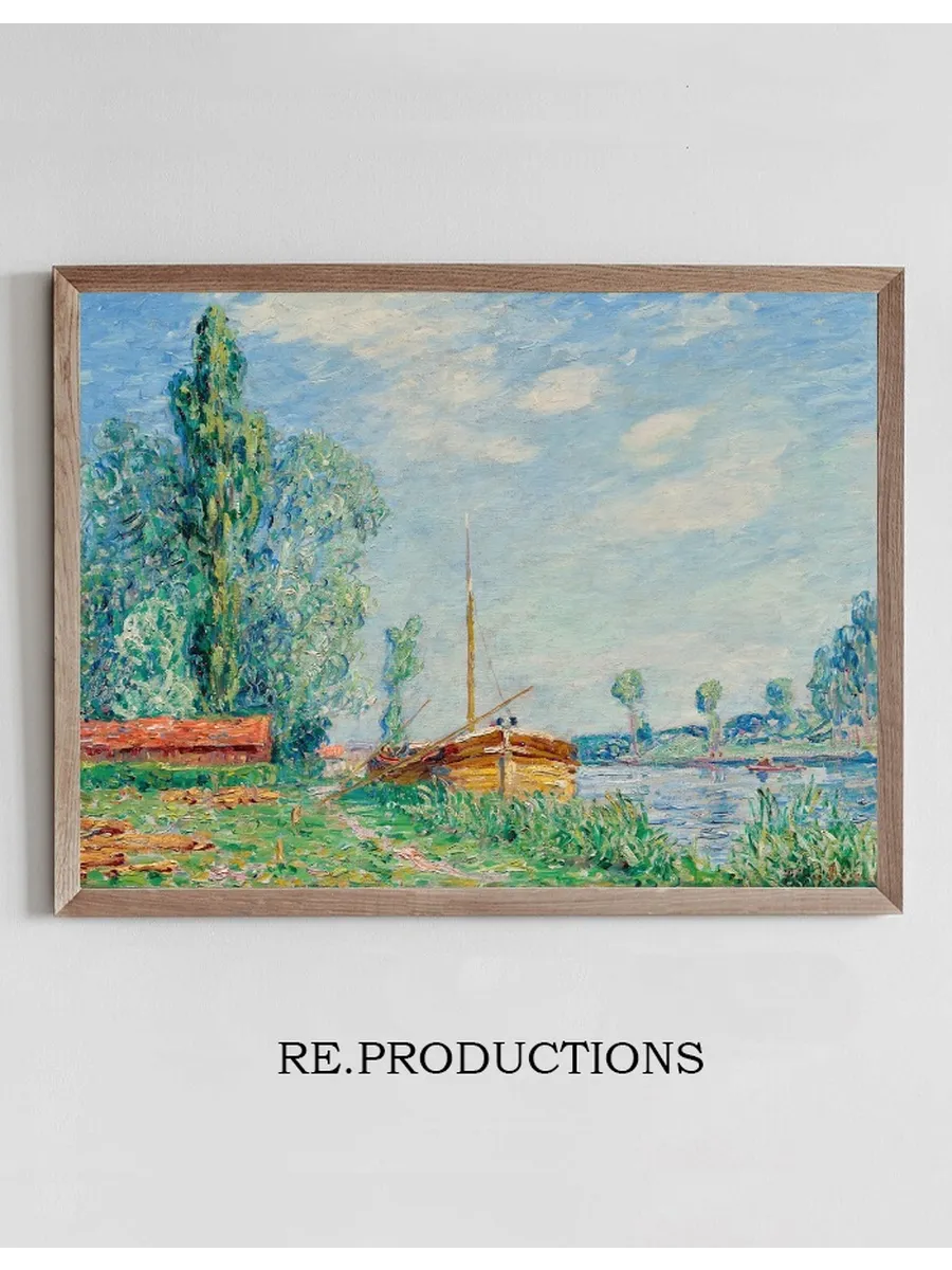 Untitled (The Loing at Nemours)