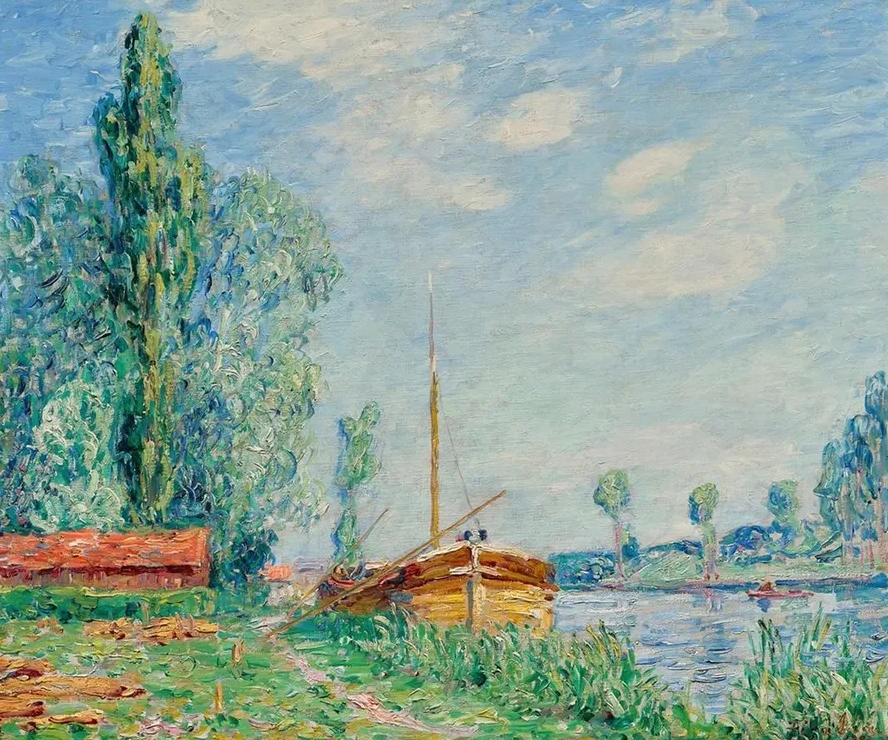 Untitled (The Loing at Nemours)