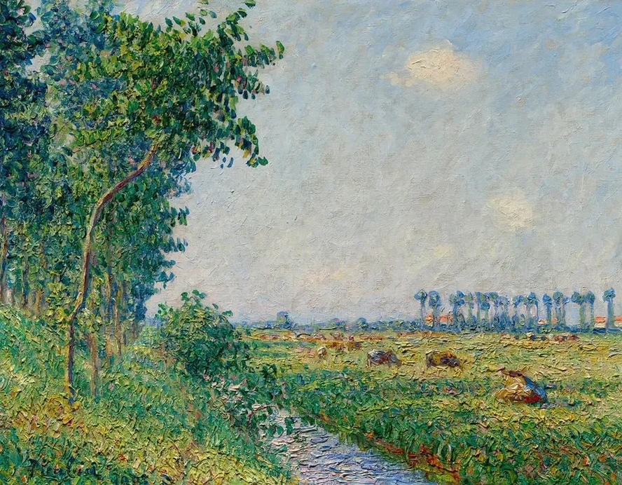 Untitled (vaches Dans les Pleins de Normandie)