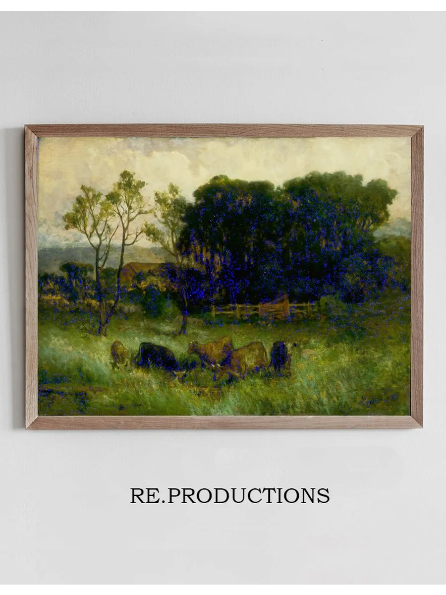 Untitled (five Cows in Pasture)