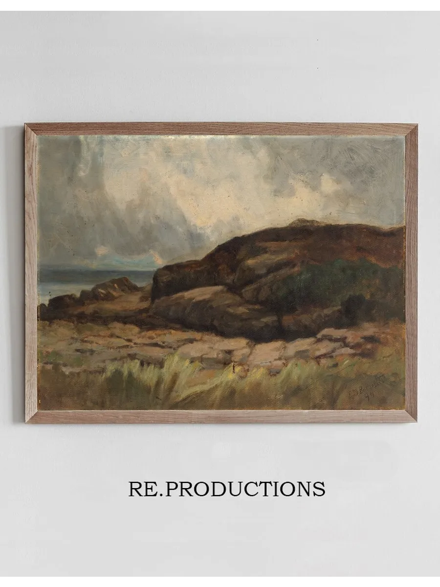 Untitled (landscape with Rocks)
