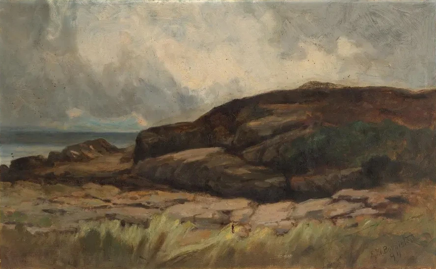 Untitled (landscape with Rocks)