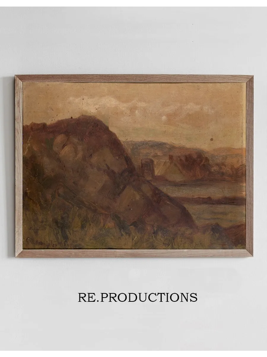 Untitled (landscape with Rocks)