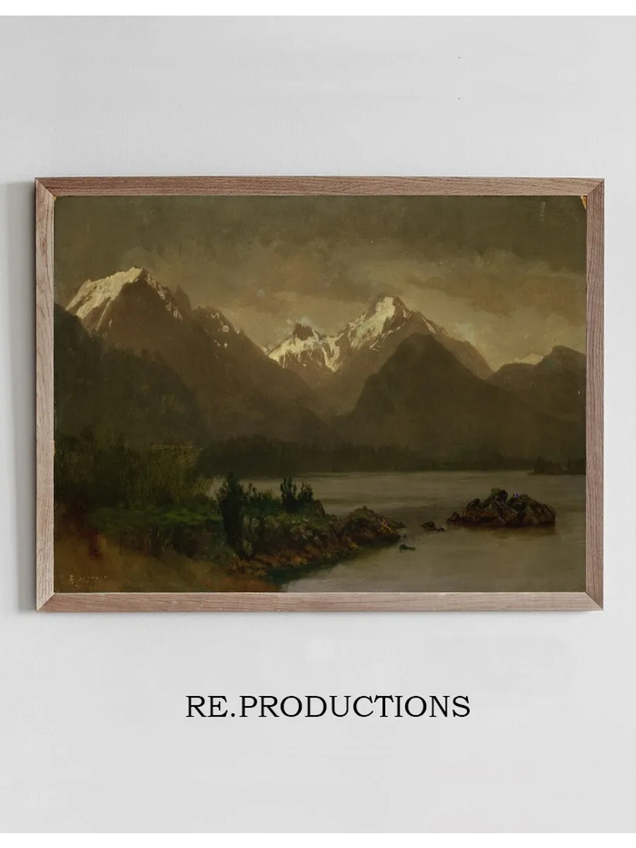 Untitled (mountains and Lake)