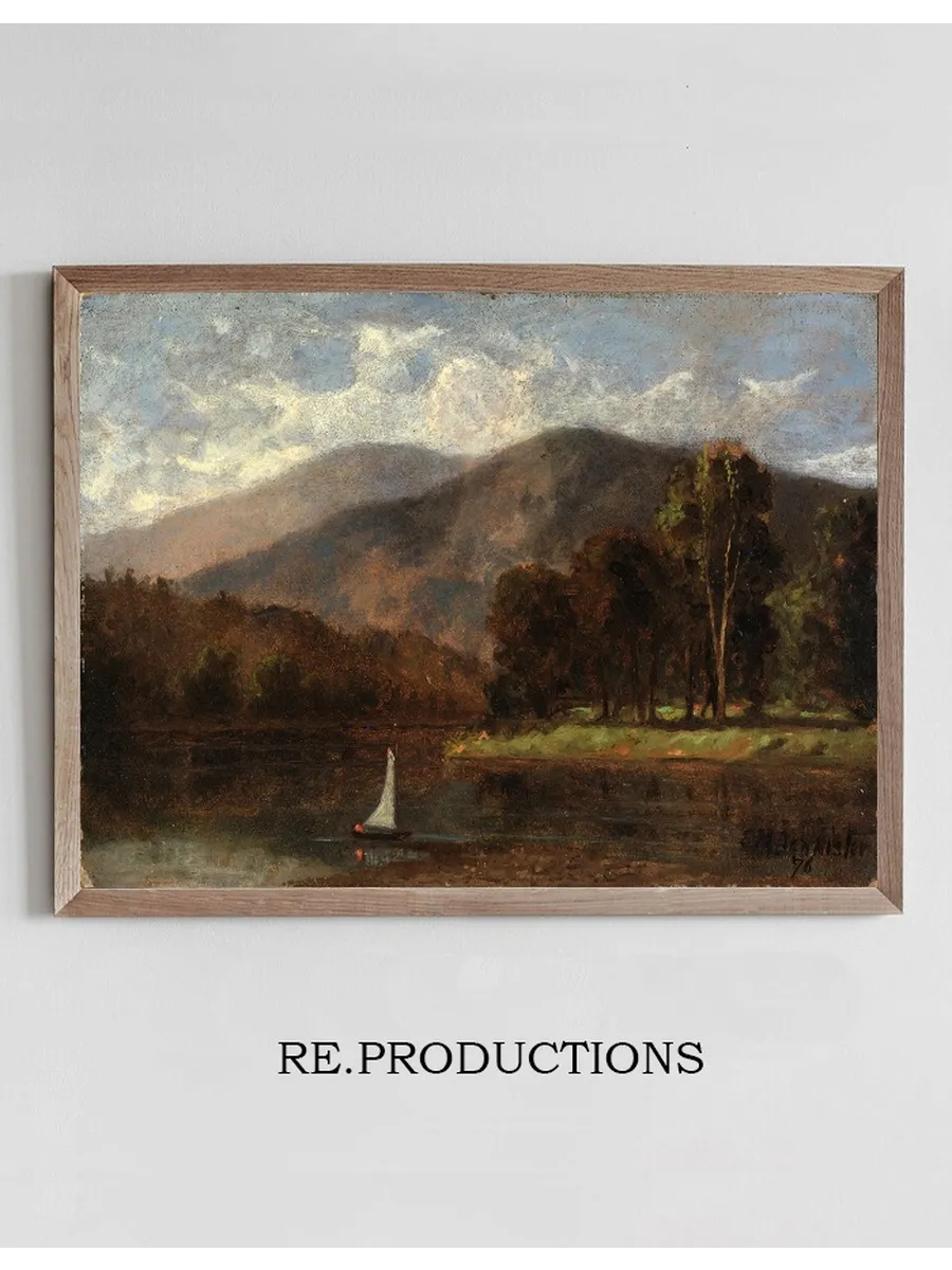 Untitled (sailboat in River)