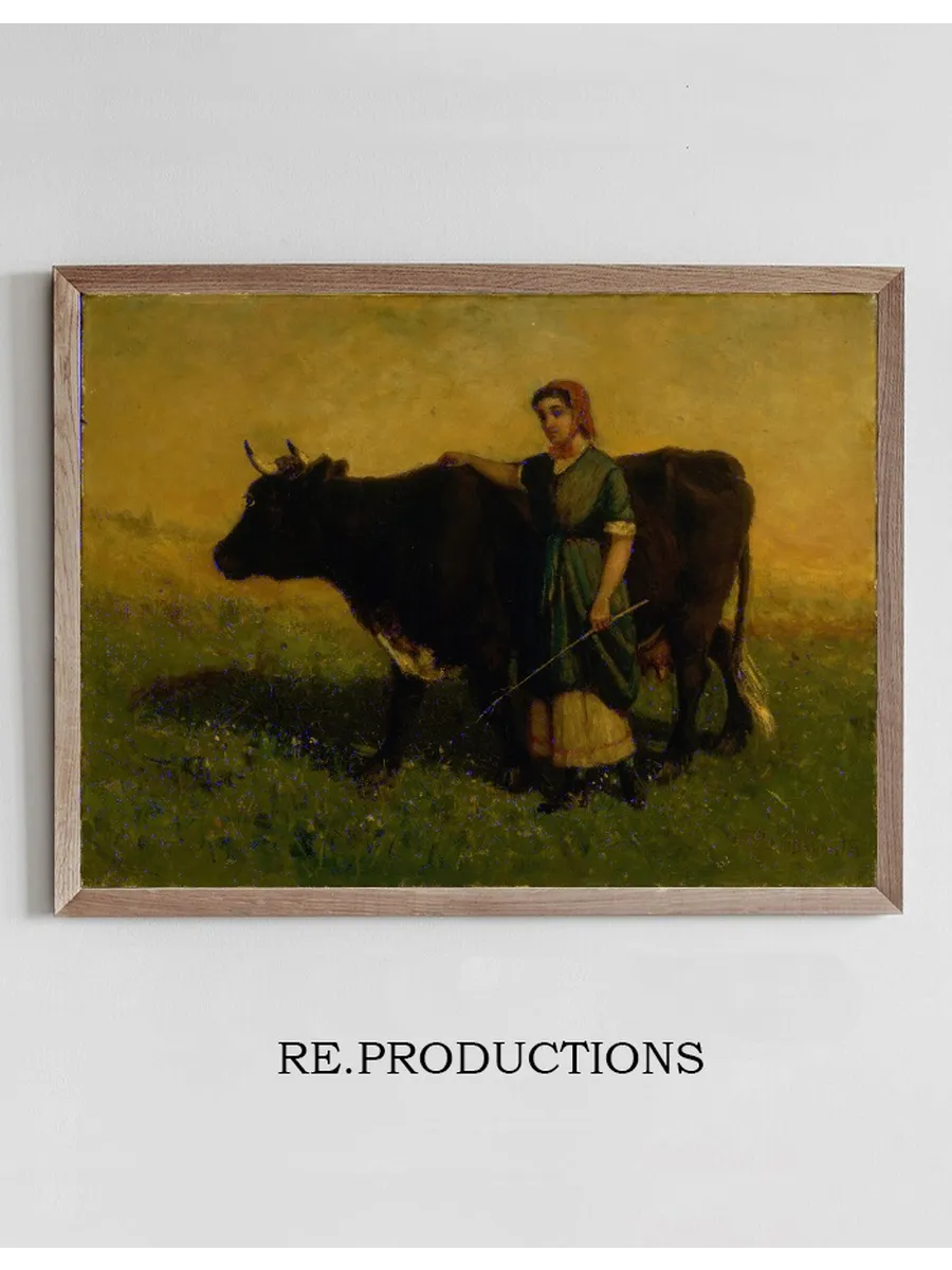 Untitled (woman Walking with Cow)